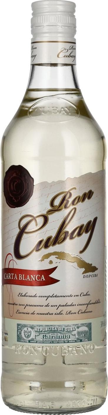 Ron Cubay Carta Blanca 38% Vol. 0,7l