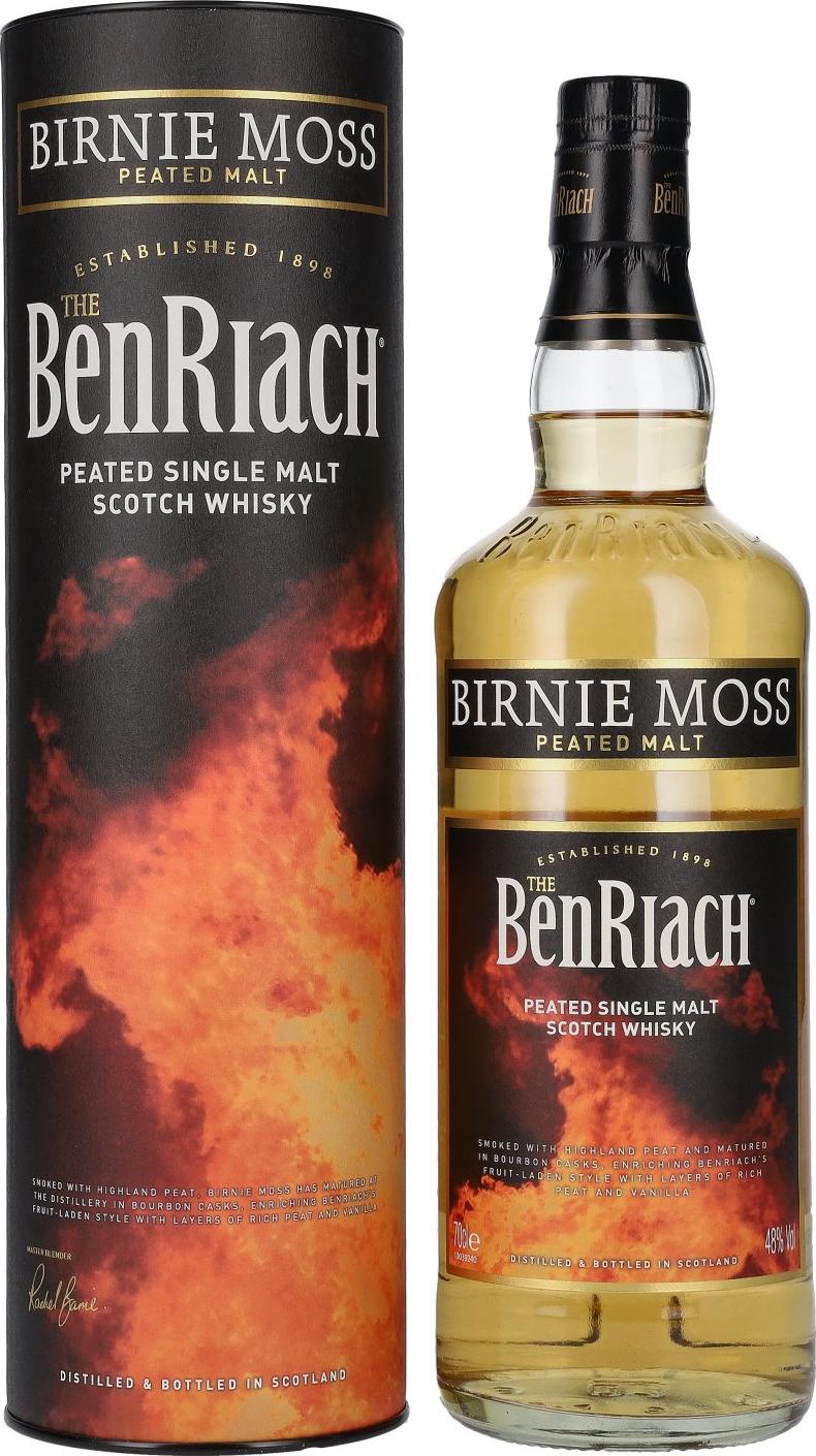 The BenRiach Birnie Moss Peated Malt 48% Vol. 0,7l in Giftbox