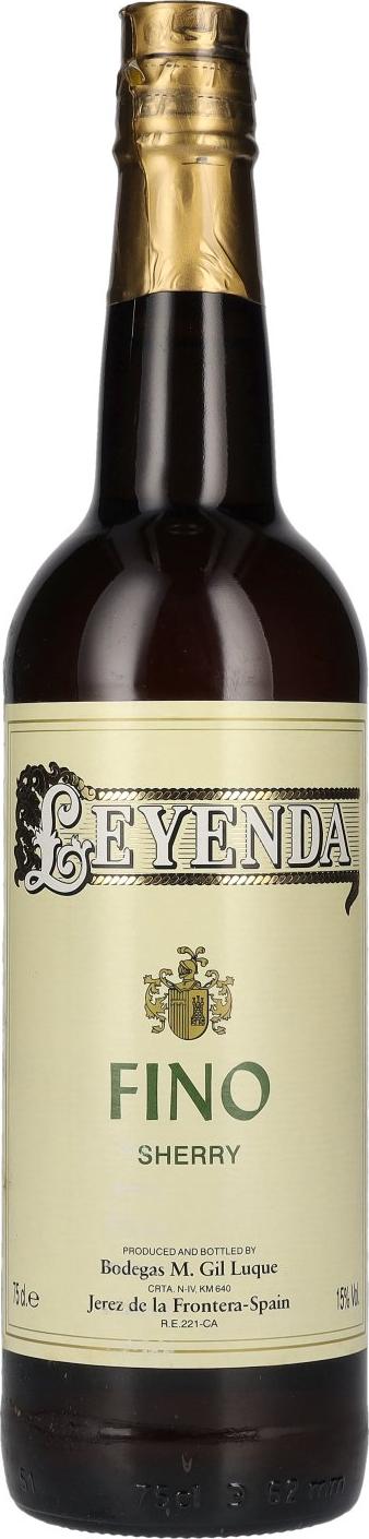 Leyenda FINO Sherry 15% Vol. 0,75l