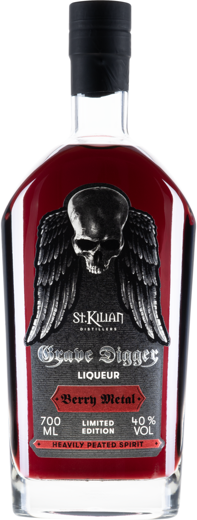 St. Kilian Grave Digger BERRY METAL Liqueur Limited Edition 40% Vol. 0,7l