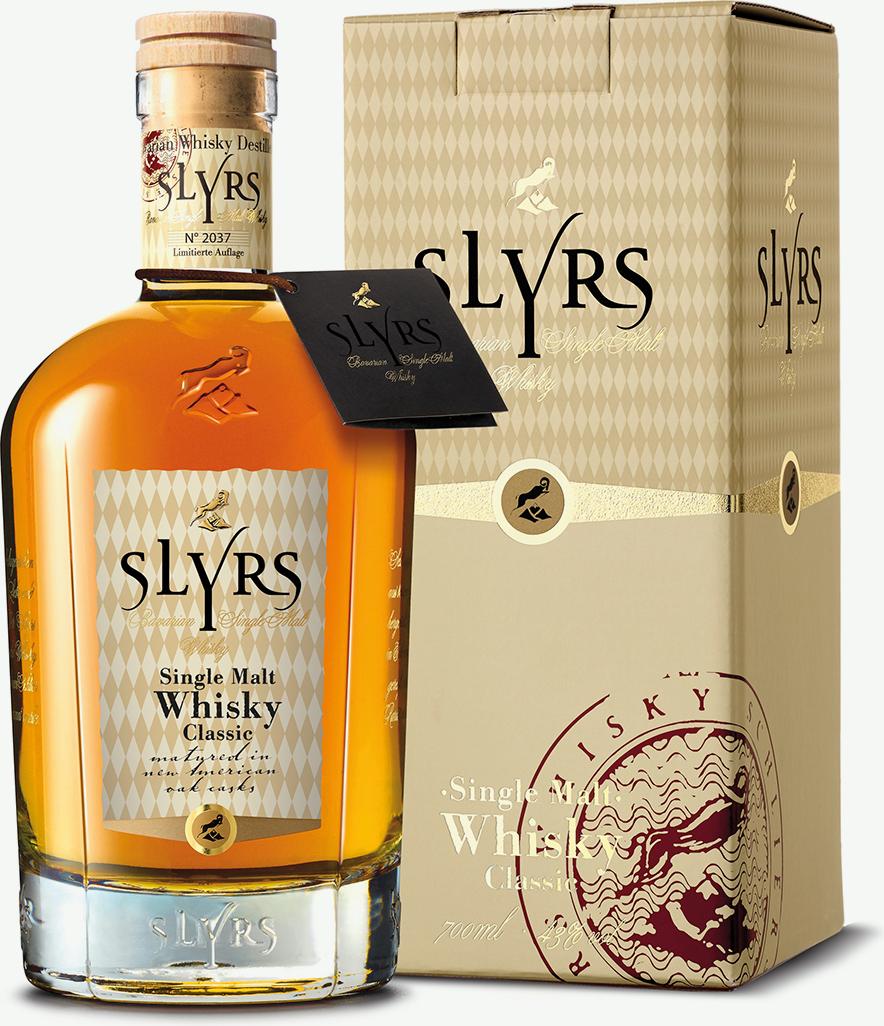 SLYRS Single Malt Whisky Classic 43% Vol. 0,7l in Giftbox