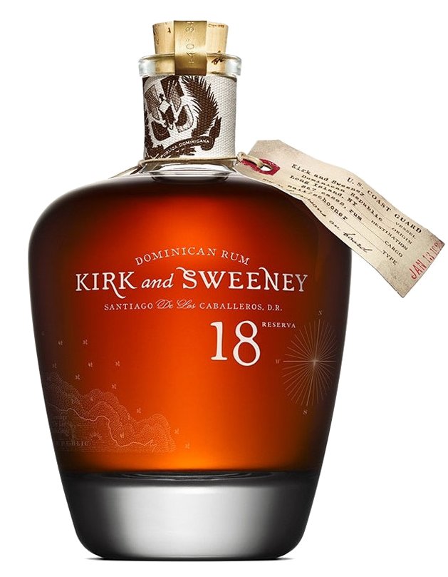 Kirk and Sweeney 18 RESERVA Old Dominican Rum 40% Vol. 0,7l
