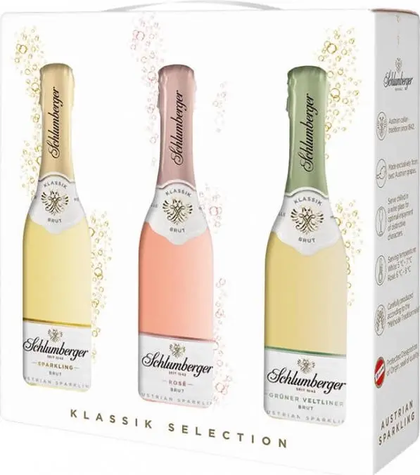 Schlumberger Klassik Selection 12% Vol. 3x0,2l in Giftbox