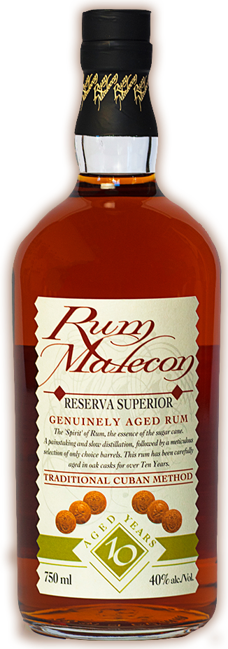Rum Malecon 10 Years Reserva Superior 40% Vol. 0,7l