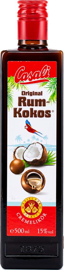 Casali Original RUM-KOKOS Cremelikör 15% Vol. 0,5l