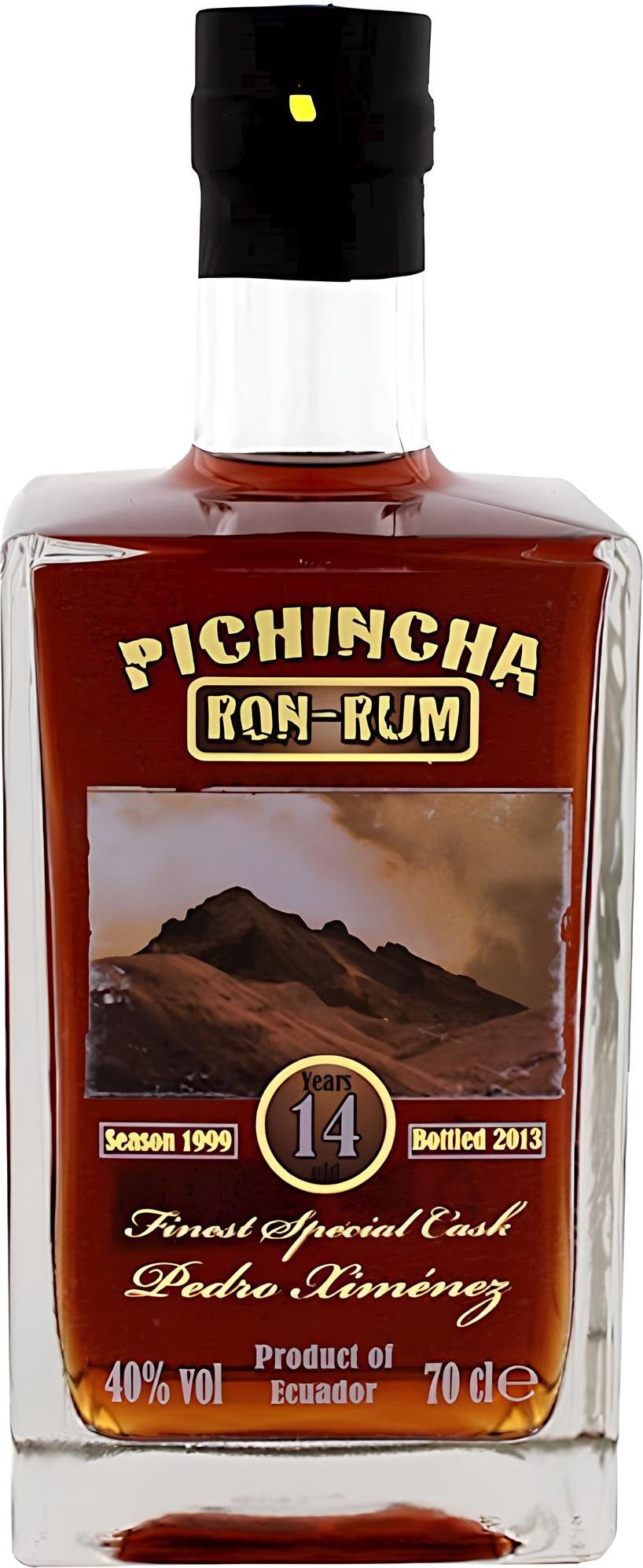 Pichincha 14 Years Finest Special Cask Pedro Ximénez Rum 40% Vol. 0,7l