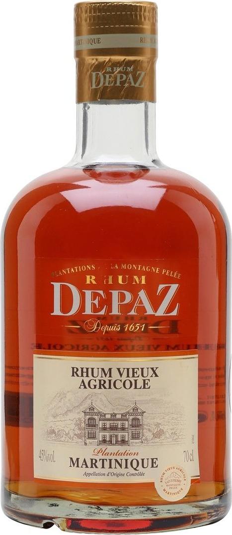 Depaz Rhum Vieux Agricole Plantation 45% Vol. 0,7l