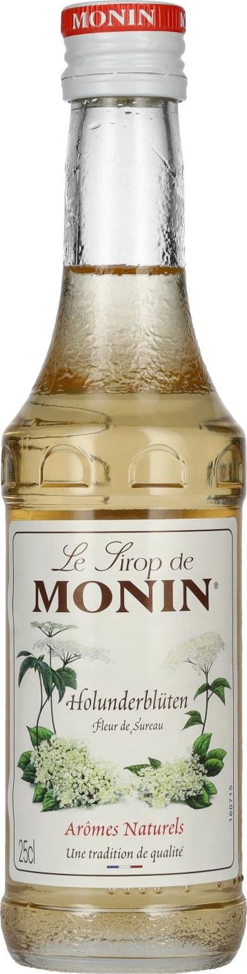 Le Sirop de MONIN HOLUNDERBLÜTEN (Elderflower) 0,25l