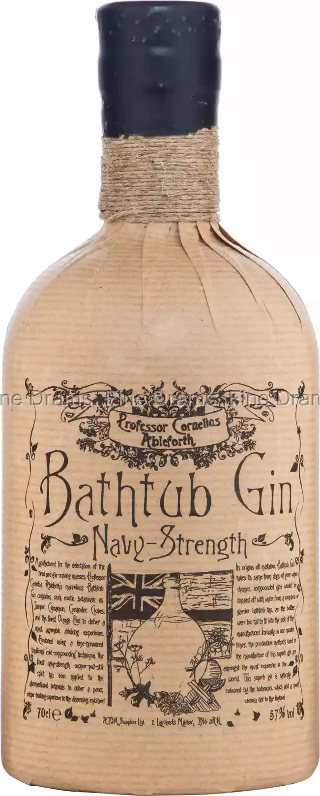 Ableforth's Bathtub Gin Navy-Strength 57% Vol. 0,7l