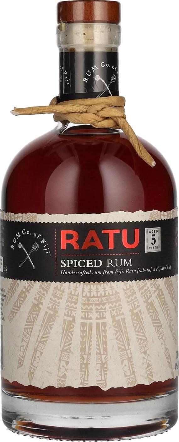 Rum Co. of Fiji RATU 5 Years Old Spiced Rum 40% Vol. 0,7l