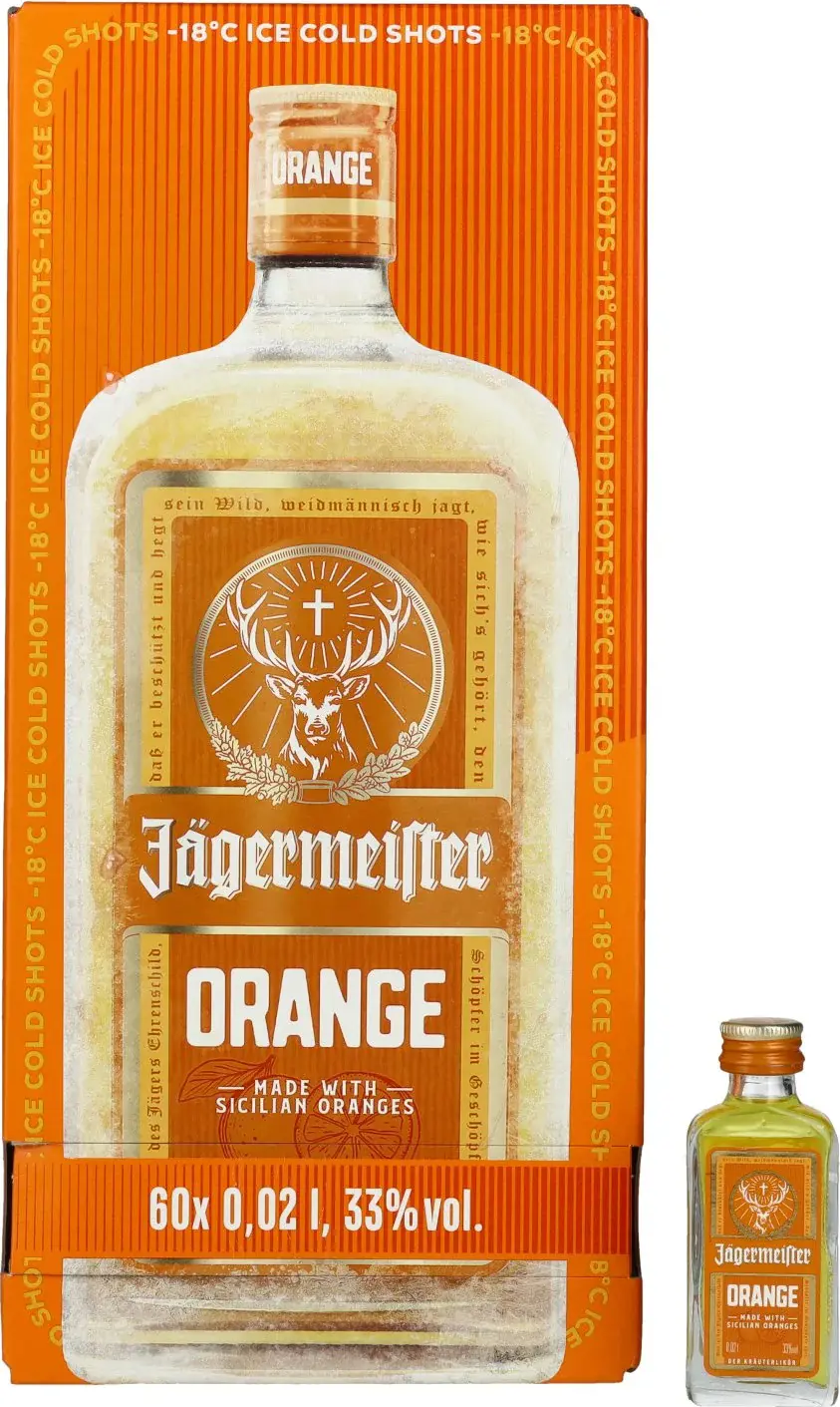 Jägermeister Orange 33% Vol. 60x0,02l