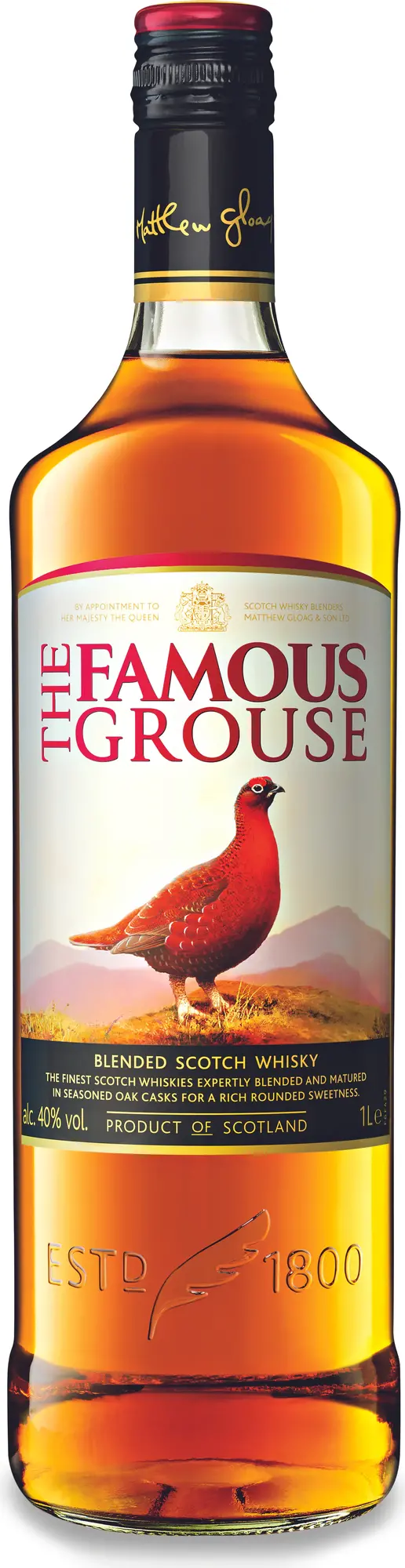 The Famous Grouse Blended Scotch Whisky 40% Vol. 1l