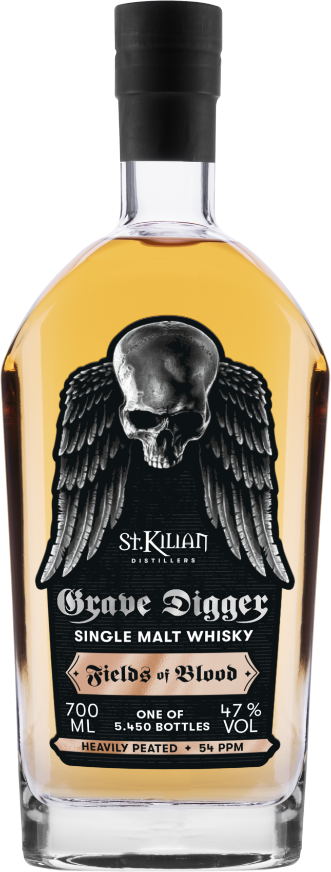 St. Kilian Grave Digger FIELDS OF BLOOD Single Malt Whisky 47% Vol. 0,7l