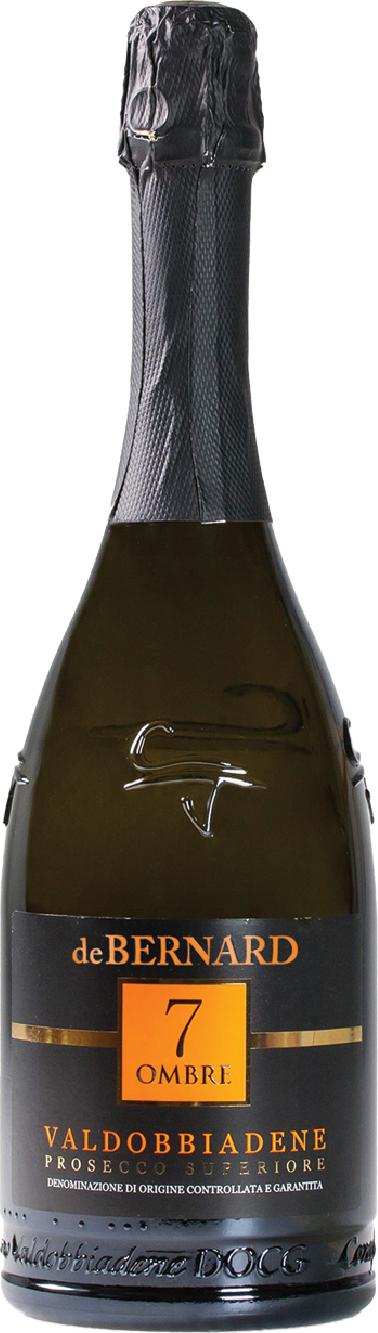 De Bernard PROSECCO SUPERIORE D.O.C.G. "7 OMBRE" EXTRA DRY 11,5% Vol. 0,75l