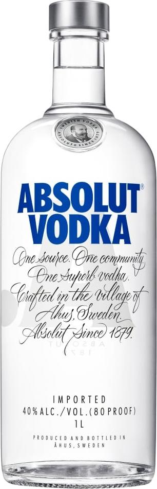 Absolut Vodka 40% Vol. 1l