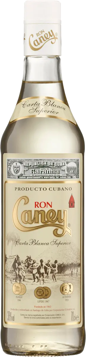 Ron Caney Carta Blanca Superior 3 Años 38% Vol. 0,7l