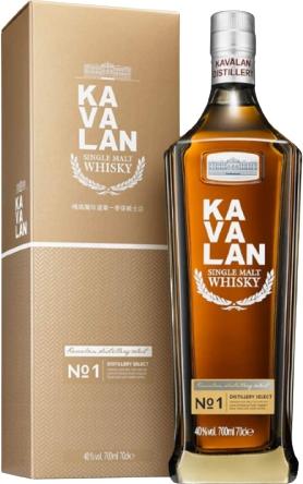 Kavalan DISTILLERY SELECT Single Malt Whisky 40% Vol. 0,7l in Giftbox