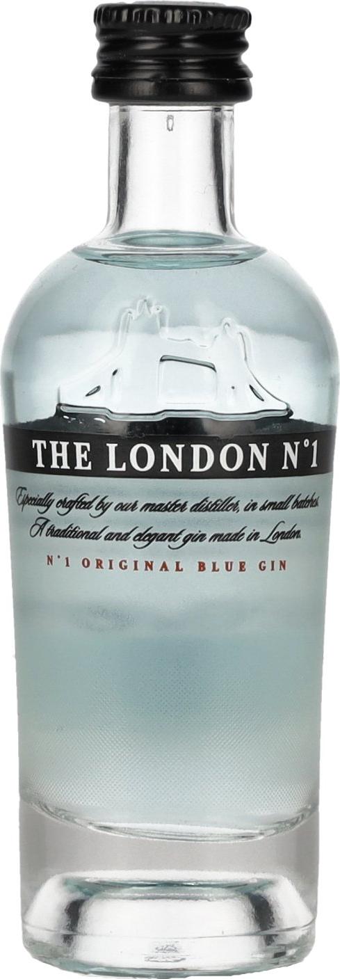 The London No. 1 ORIGINAL BLUE GIN 43% Vol. 0,05l (Mini)