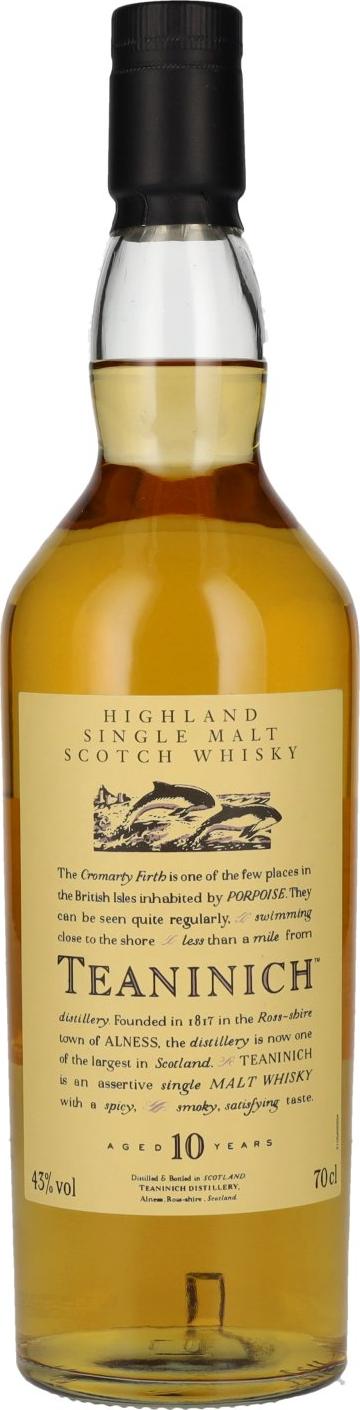 Teaninich 10 Years Old Single Malt Scotch Whisky 43% Vol. 0,7l