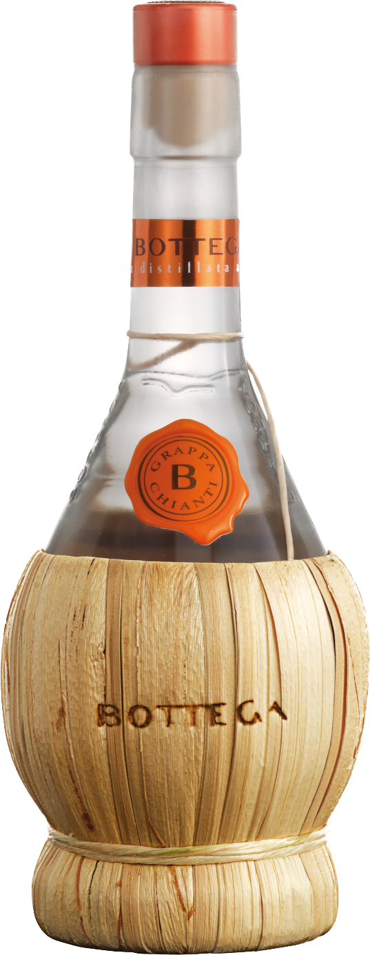 Bottega Grappa Fiasco Chianti 38% Vol. 0,5l