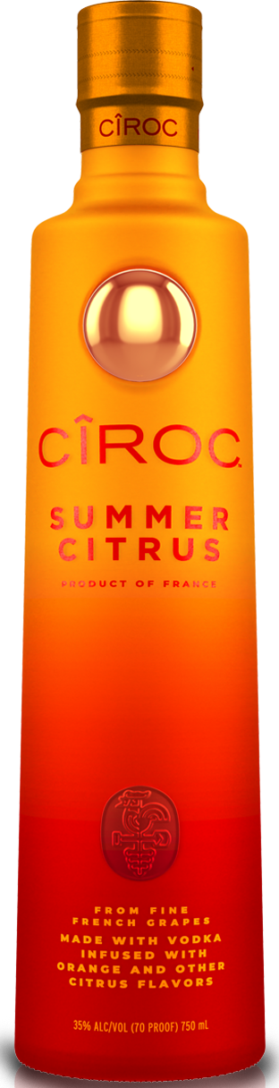 Cîroc SUMMER CITRUS Flavoured Vodka 37,5% Vol. 0,7l