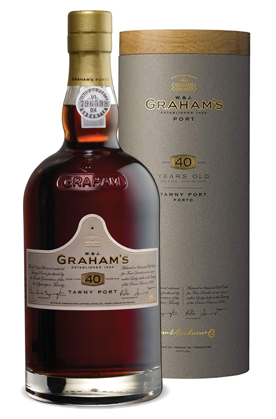 W. & J. Graham's 40 Year Old Tawny Port 20% Vol. 0,75l in Giftbox
