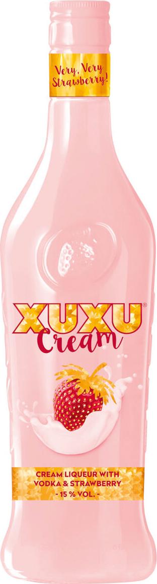 Xuxu Cream Liqueur with Vodka & Strawberry 15% Vol. 0,7l