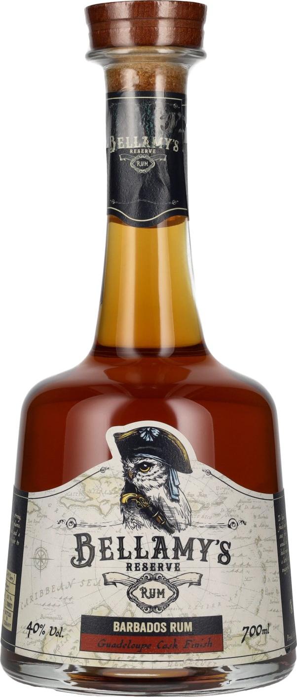 Bellamy's GUADELOUPE CASK FINISH 8YO Barbados Reserve Rum 40% Vol. 0,7l