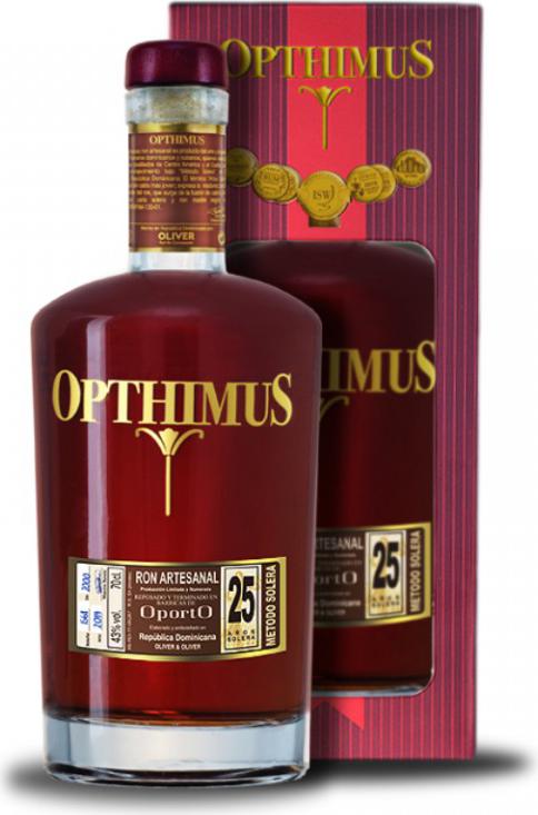 Opthimus 25 Años Solera Metodo Solera OportO Ron Artesanal 43% Vol. 0,7l in Giftbox