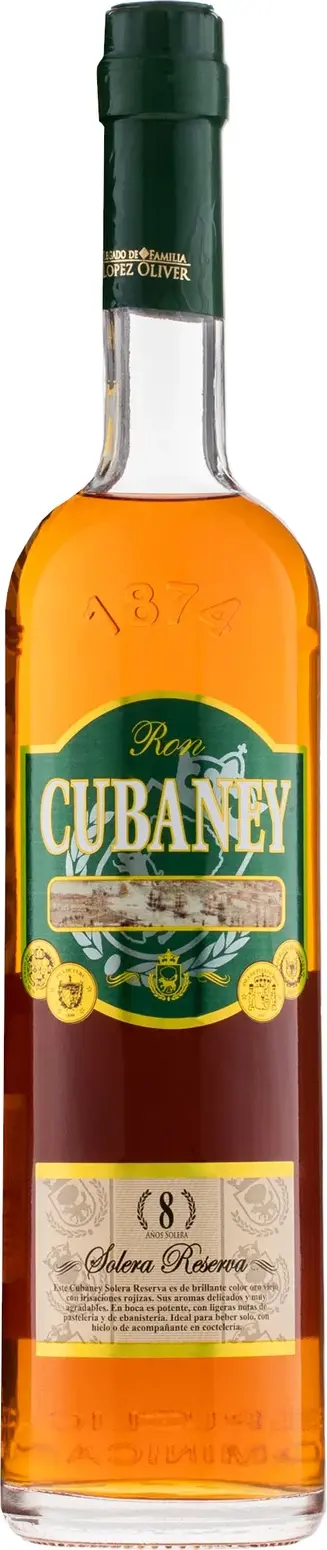 Cubaney Ron Cubaney 8 Años Solera Reserva 38% Vol. 0,7l