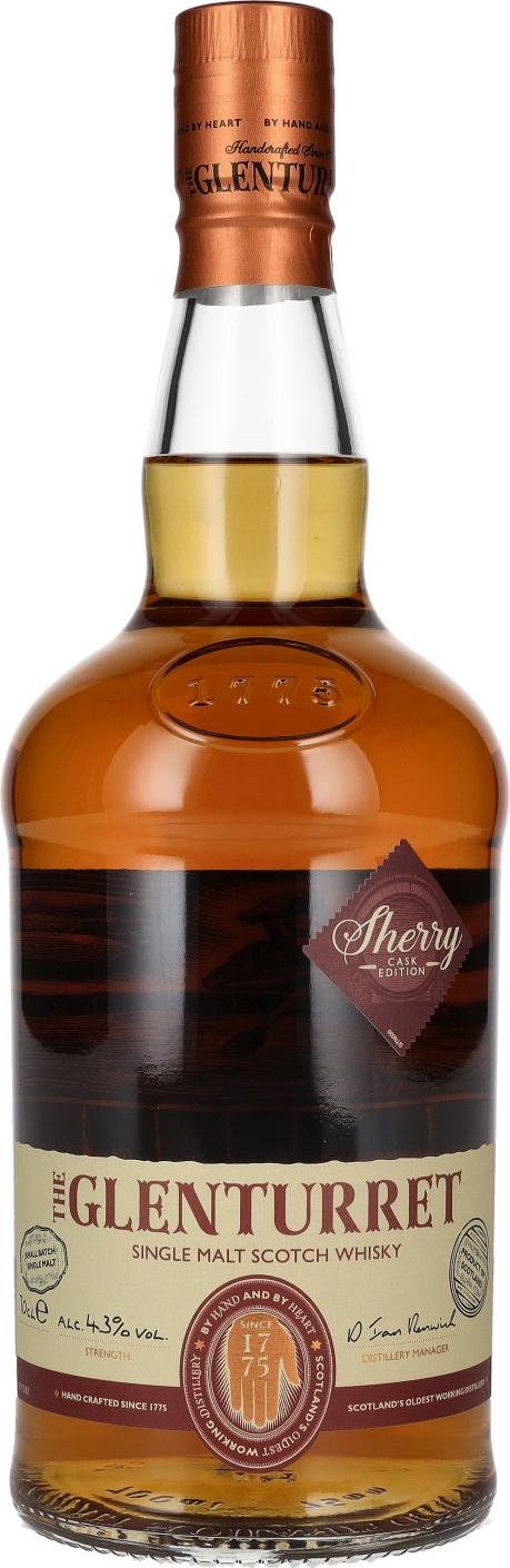 The Glenturret Sherry Cask Edition 43% Vol. 0,7l