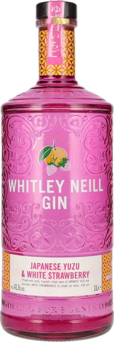 Whitley Neill Gin Whitley Neill JAPANESE YUZU & WHITE STRAWBERRY GIN 41,3% Vol. 1l
