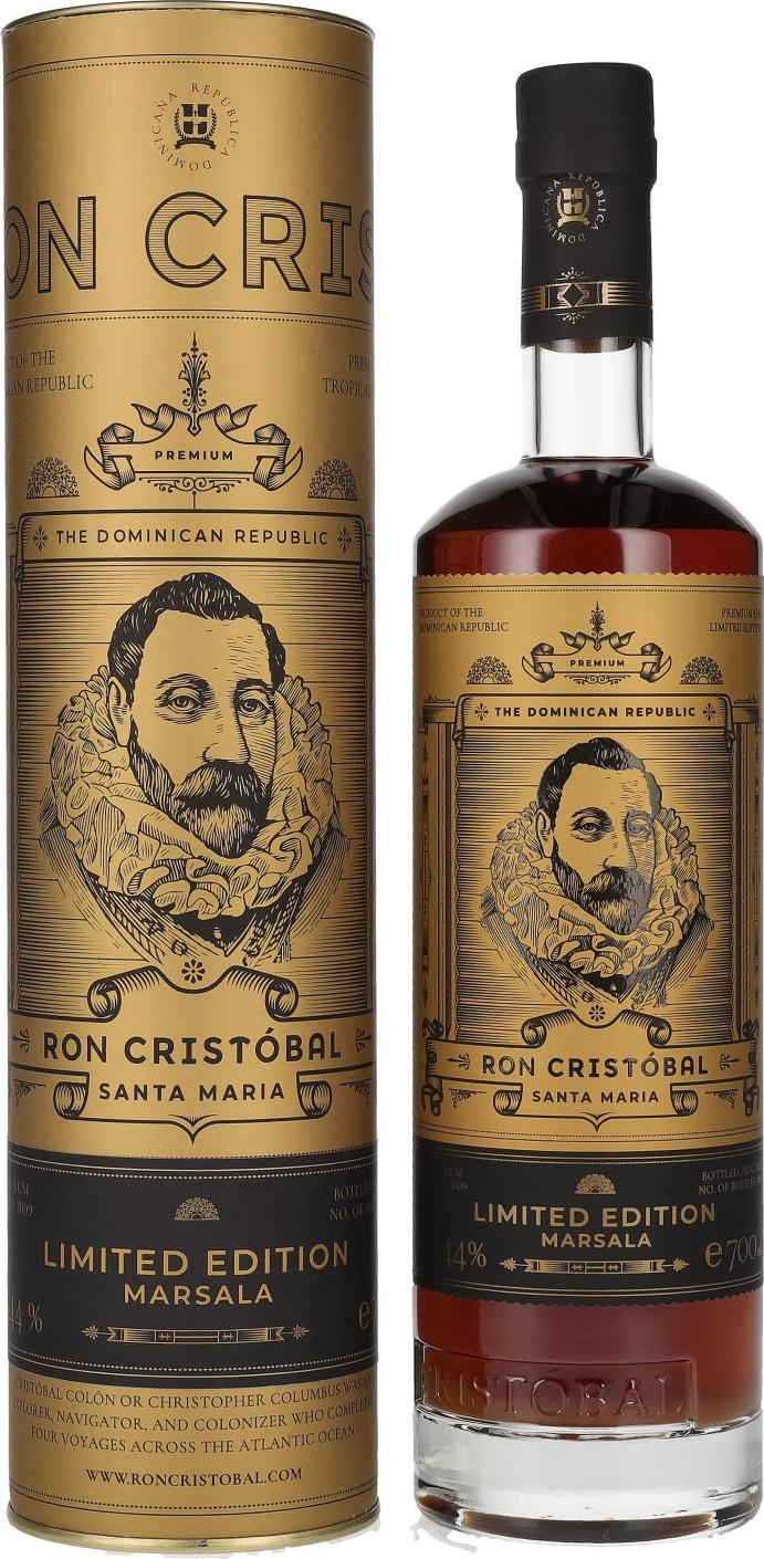 Ron Cristóbal MARSALA Limited Edition 44% Vol. 0,7l in Giftbox