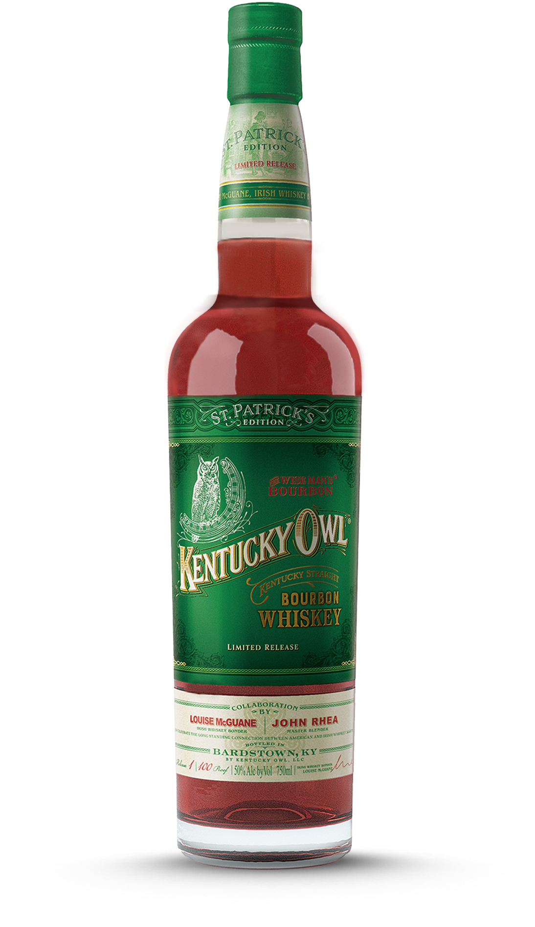 Kentucky Owl St. Patrick Edition 50% Vol. 0,7l