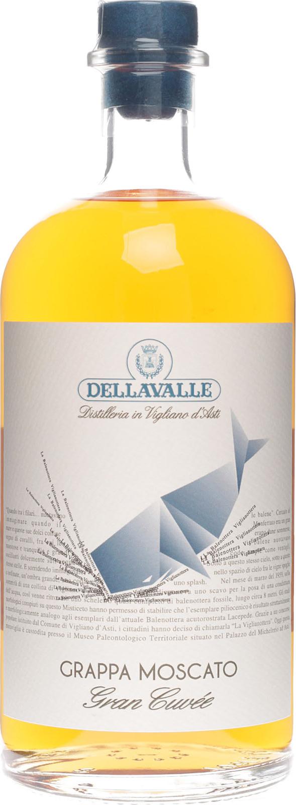Dellavalle GRAPPA MOSCATO Gran Cuvèe 42% Vol. 0,7l