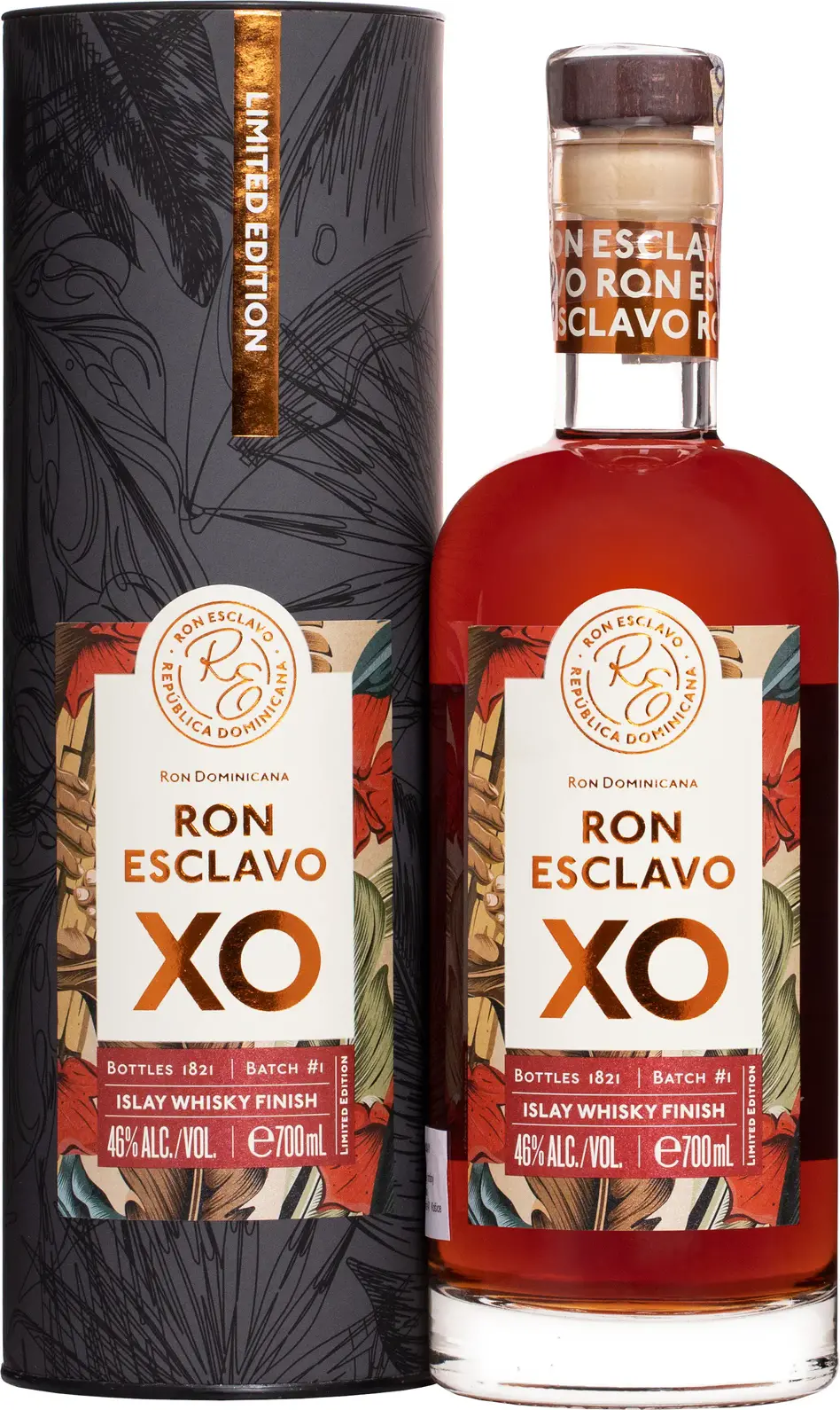 Ron Esclavo XO Islay Finish Batch #1 46% Vol. 0,7l in Giftbox