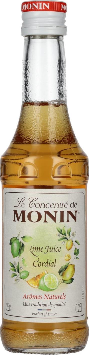 Le Sirop de MONIN LIME JUICE 0,25l