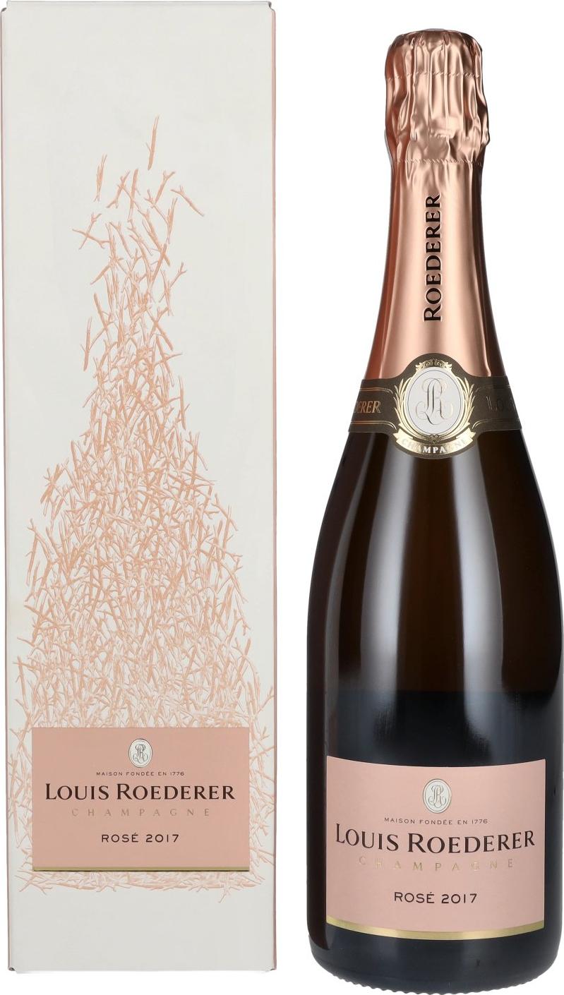Louis Roederer ROSÉ 2017 Champagne 12,5% Vol. 0,75l in Giftbox
