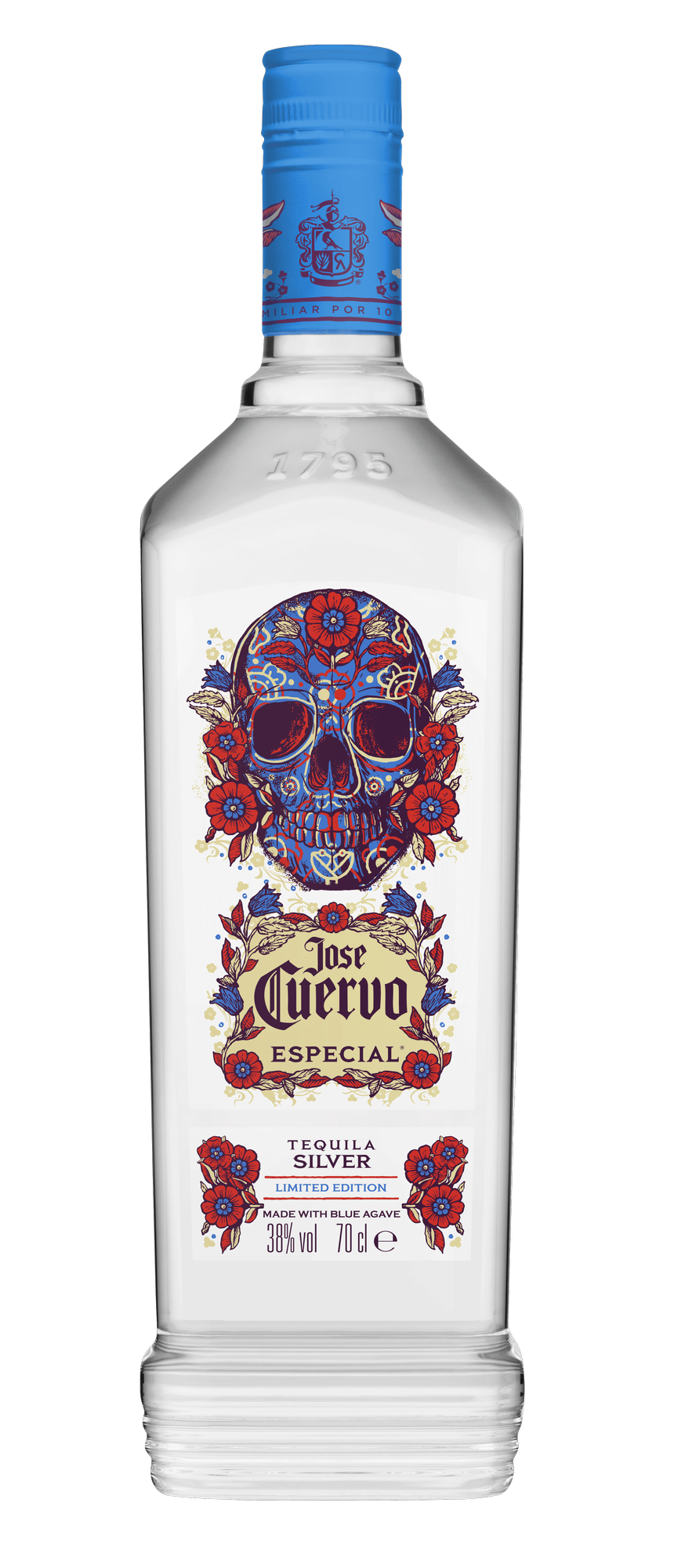 José Cuervo Jose Cuervo Especial Silver – Day of Dead Limited Edition 38% Vol. 0,7l