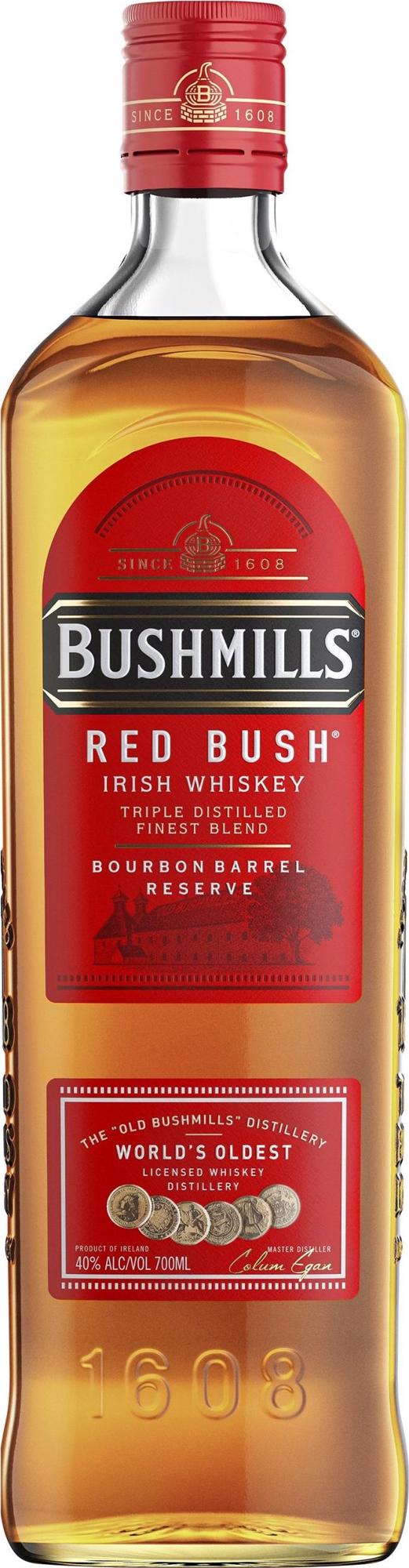 Bushmills RED BUSH Irish Whiskey 40% Vol. 0,7l