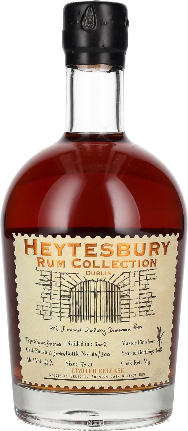 Haddington Rum Company Heytesbury Rum Collection Diamond Distillery Demerara Rum 2002 46% Vol. 0,7l