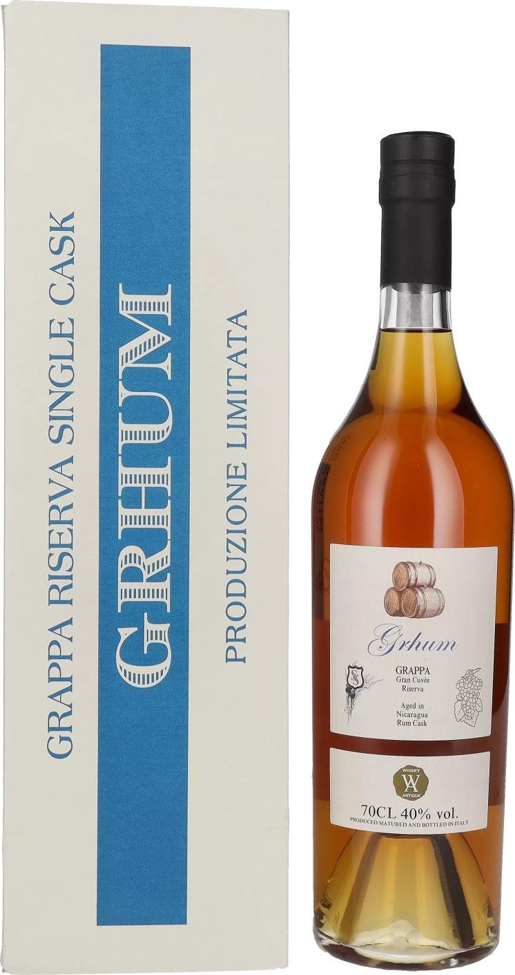 Silver Seal Grappa Riserva Single Nicaragua Rum Cask 2023 40% Vol. 0,7l in Giftbox