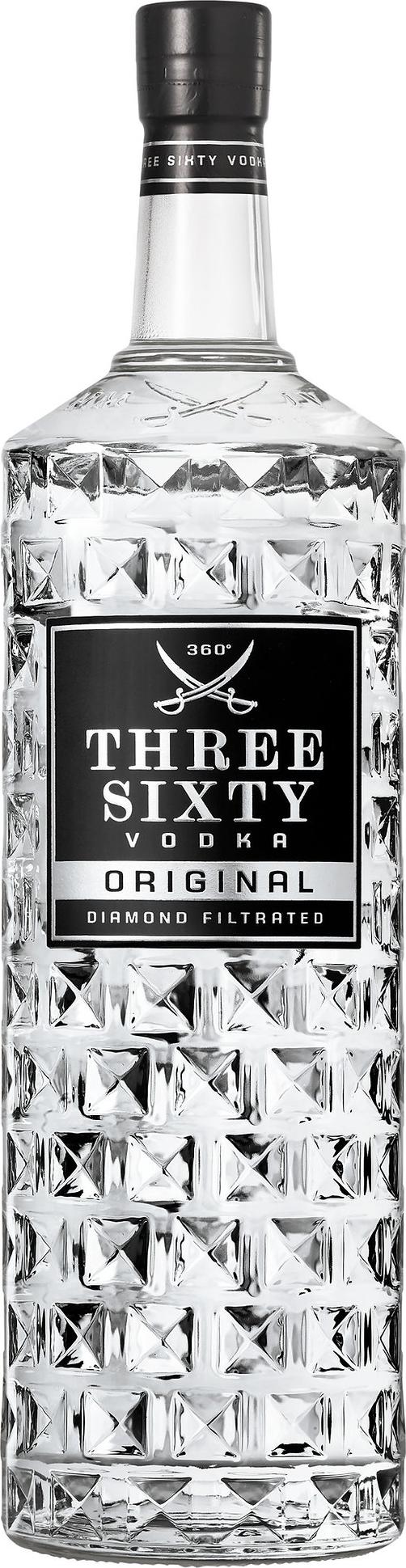 Three Sixty Vodka 37,5% Vol. 0,7l
