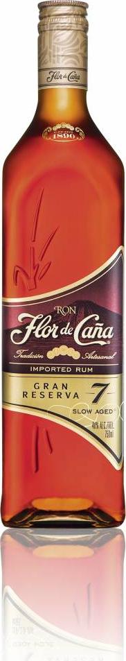 Flor de Caña 7 Years Old GRAN RESERVA 40% Vol. 0,7l