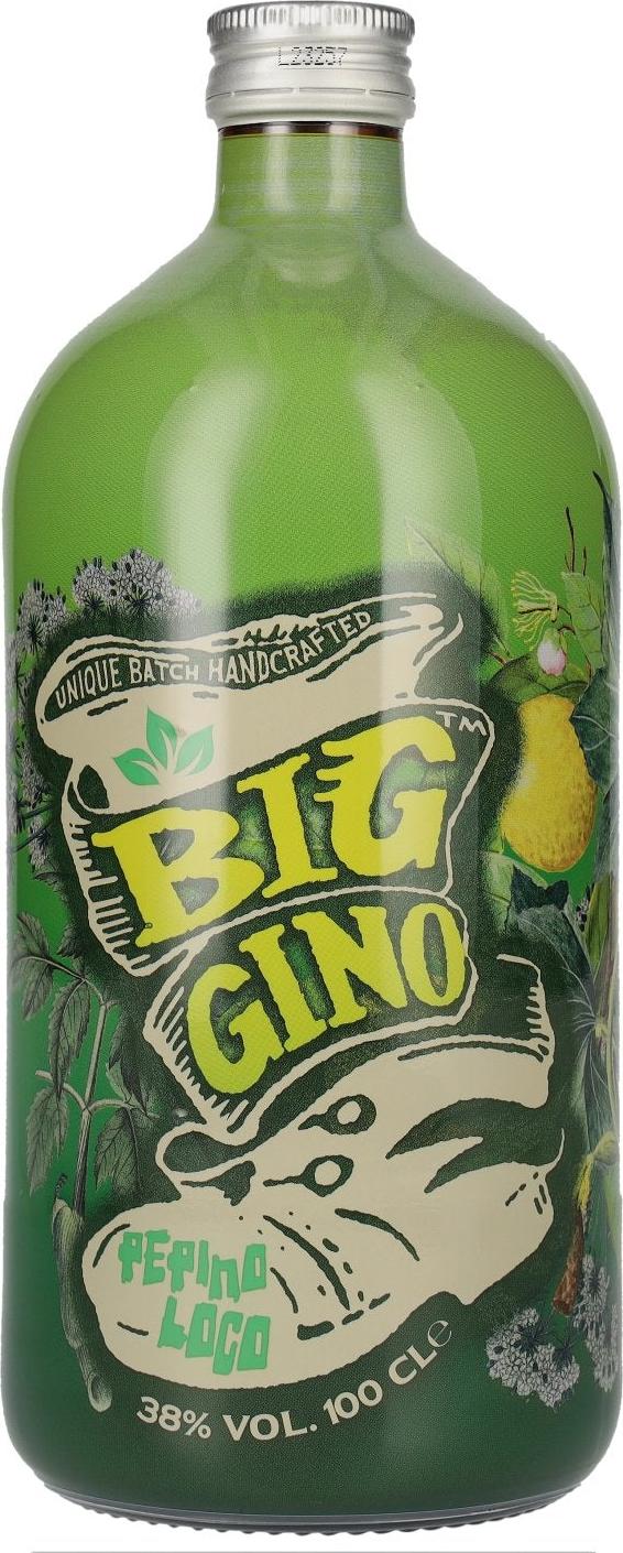 Big Gino Gin PEPINO LOCO 38% Vol. 1l