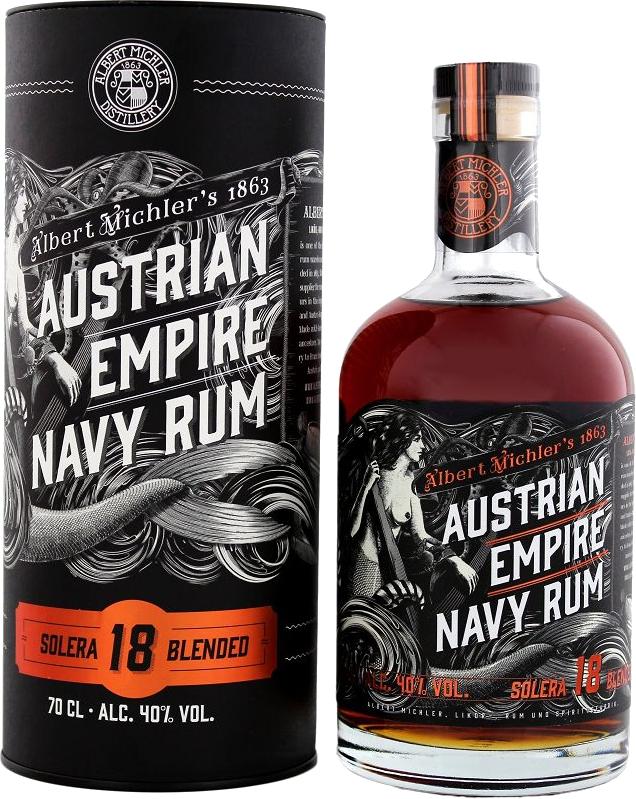Austrian Empire Navy SOLERA 18 40% Vol. 0,7l in Giftbox