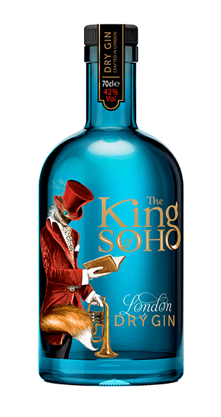 King of Soho The King of Soho London Dry Gin 42% Vol. 0,7l