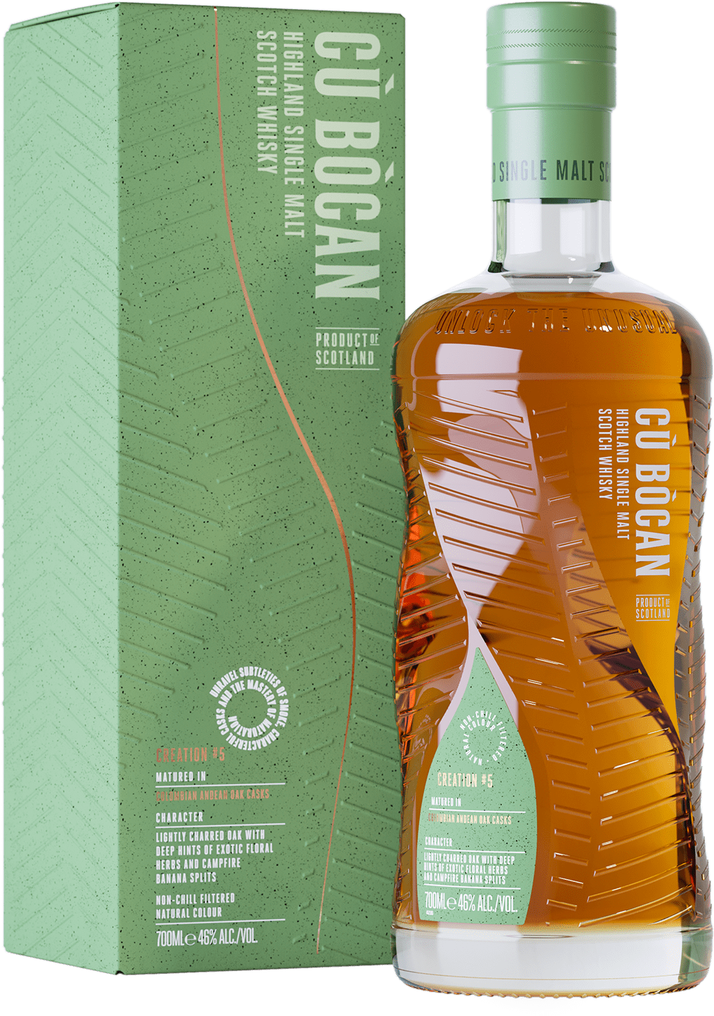 Tomatin CÙ BÒCAN Creation #5 Highland Single Malt 46% Vol. 0,7l