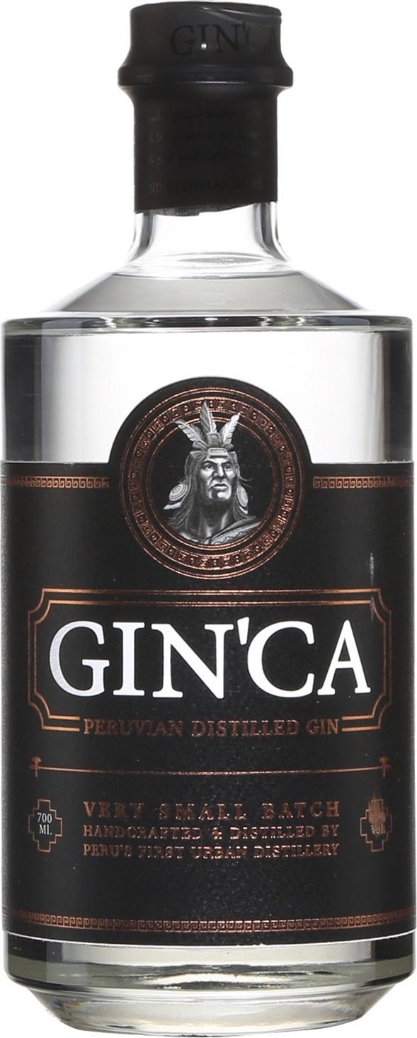 GIN'CA Peruvian Distilled Gin 40% Vol. 0,7l