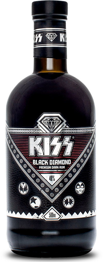 Kiss Black Diamond Rum 40% Vol. 0,5l